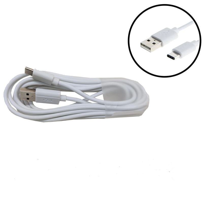 TYPE C DATA CABLE WHITE