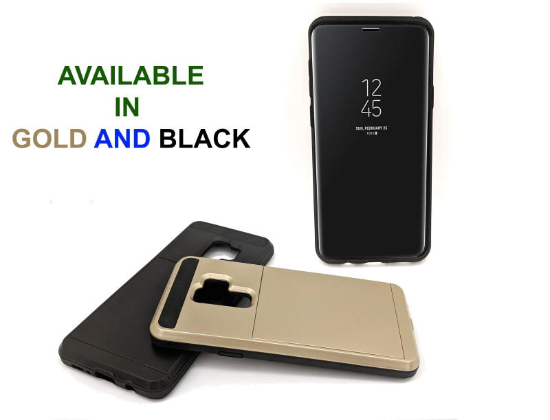 SAMSUNG S9 PLUS CARD3 CASE BLACK