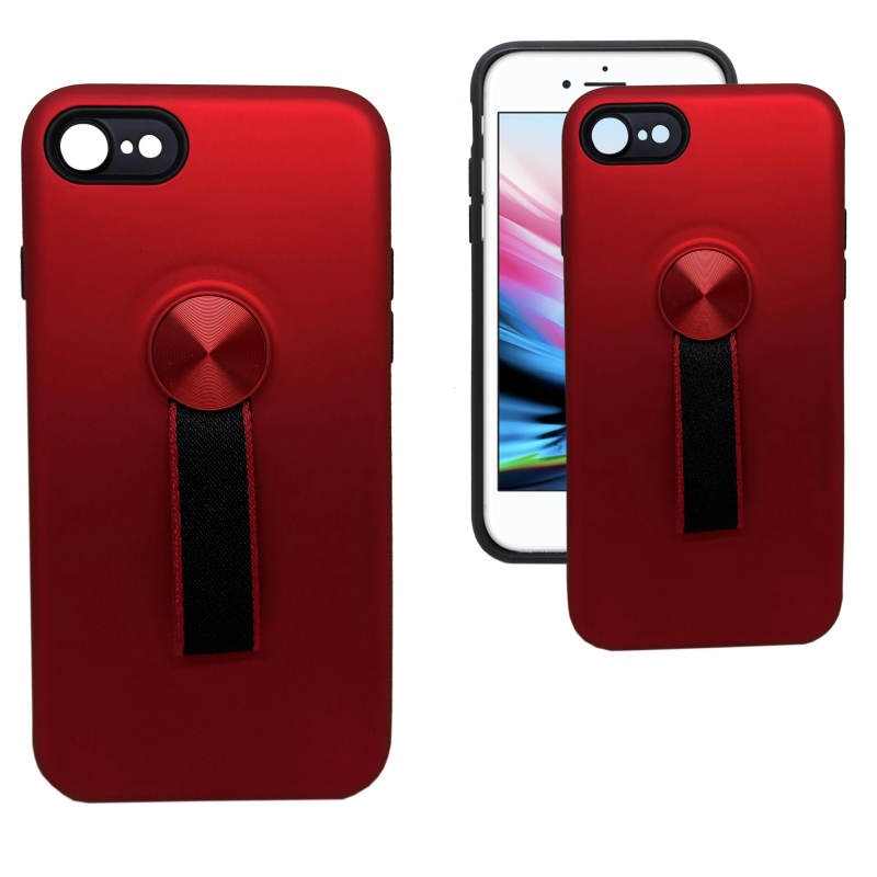 IPHONE 7/8 HOOK CASE RED