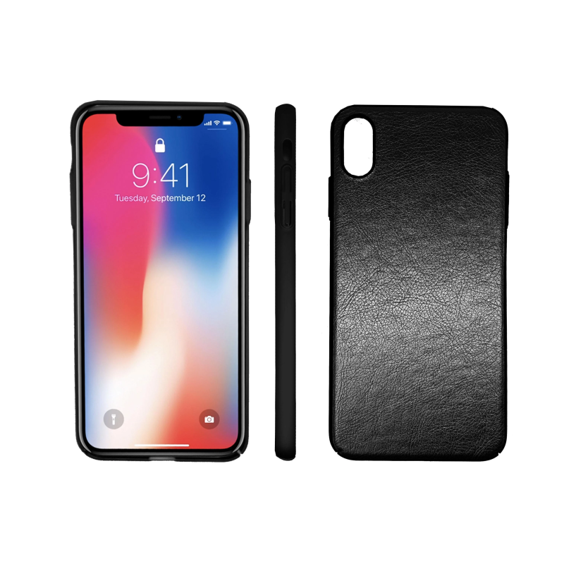 IPHONE XR 6.1 LITE LEATHER CASE BLACK