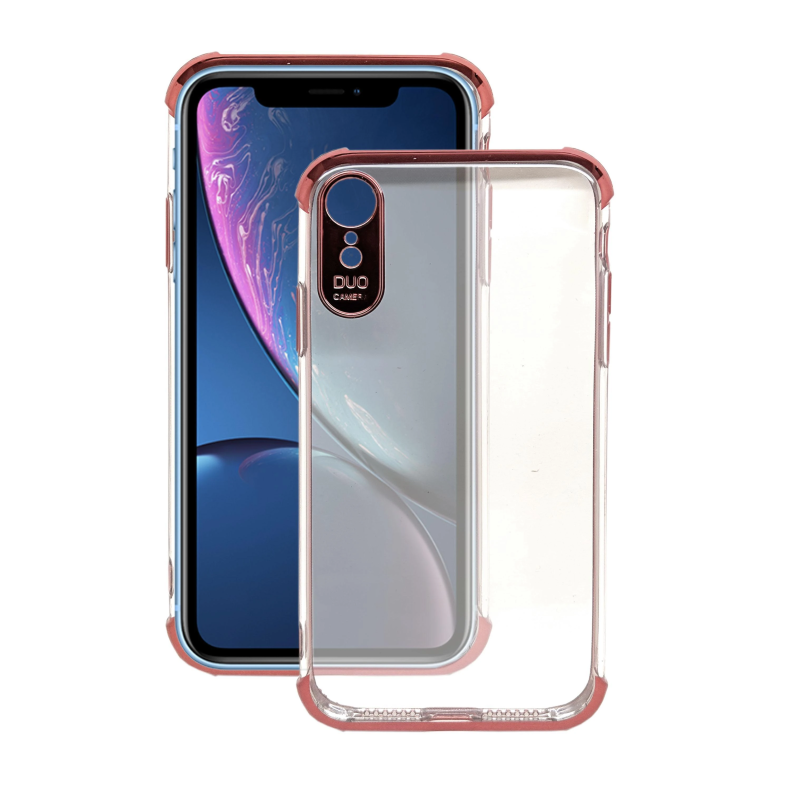 IPHONE XS MAX 6.5 CLEAR MIX CASE ROSE 