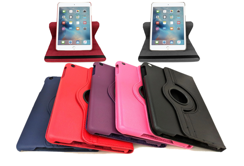 TAB 8INCH UNIVERSAL  ROTATING CASE  HOT PINK