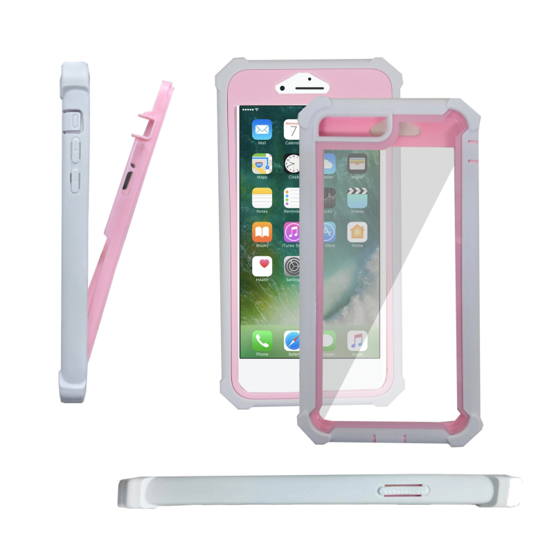 IPHONE 7 PLUS/8 PLUS H9 CASE CLEAR PINK 