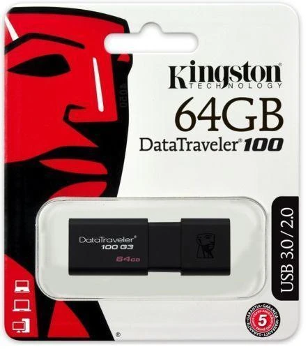 Kingston 64GB DataTraveler 100 G3 