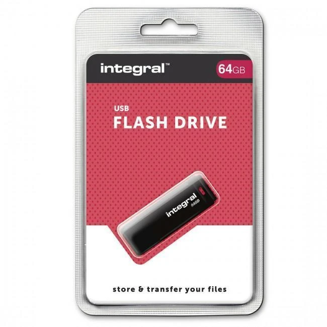 INTEGRAL 128GB USB DRIVE BLACK
