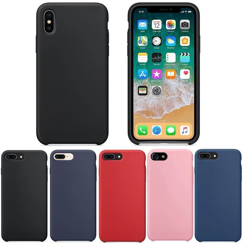 IPHONE XR SILICON CASE BLACK