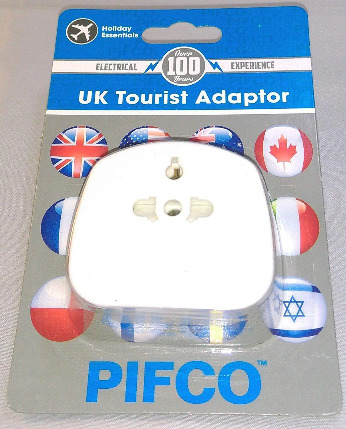 PIFCO UK TOURIST ADAPTOR