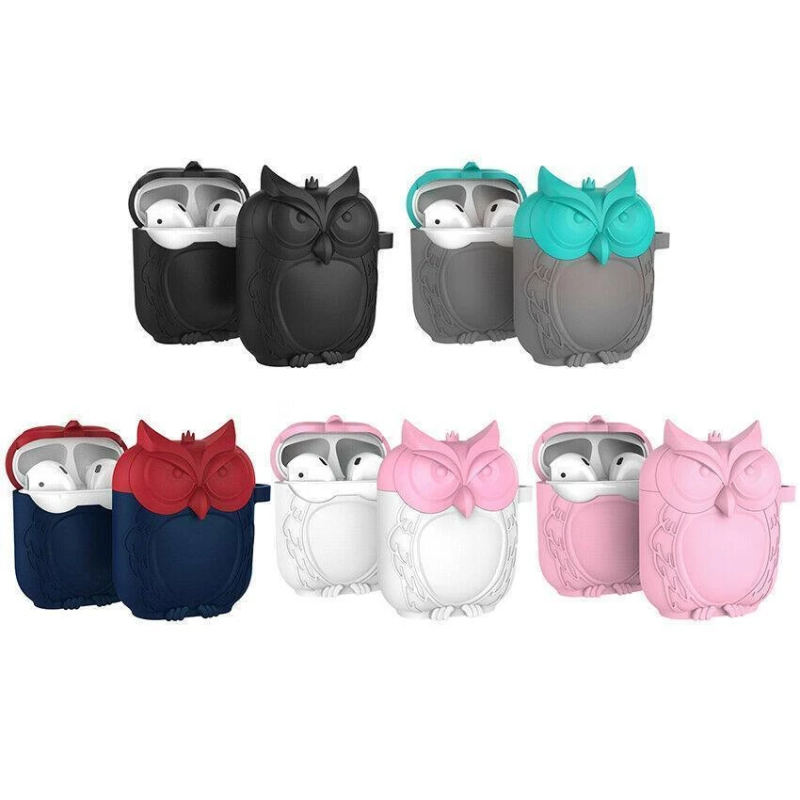 AIRPOD CASE OWL PINK