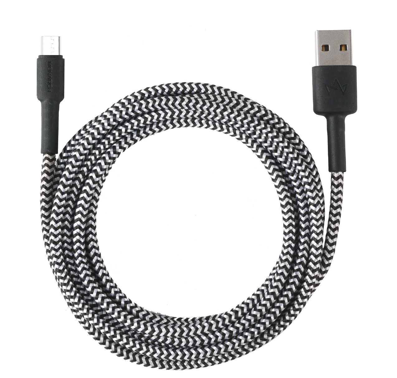 Monarch Iphone Cable Z Series 2 METER Black/White