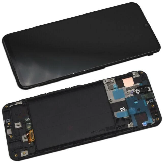 SAMSUNG A50 LCD SERVICE PACK BLACK