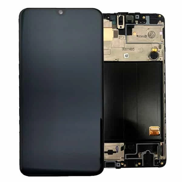 SAMSUNG A51 4G A515 LCD BLACK WITH FRAME OLED