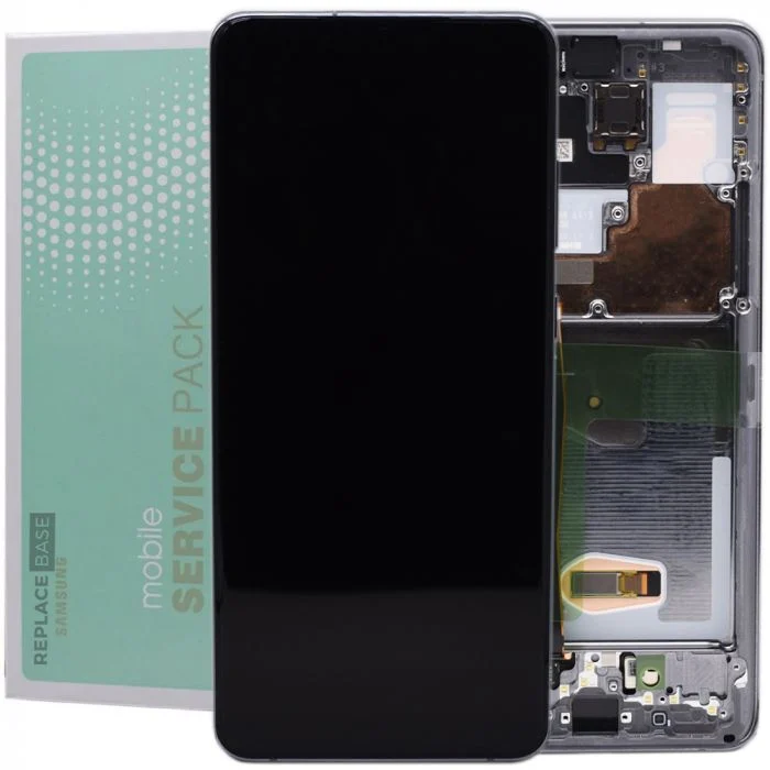 SAMSUNG S20 PLUS LCD BLACK SERVICE PACK OLED