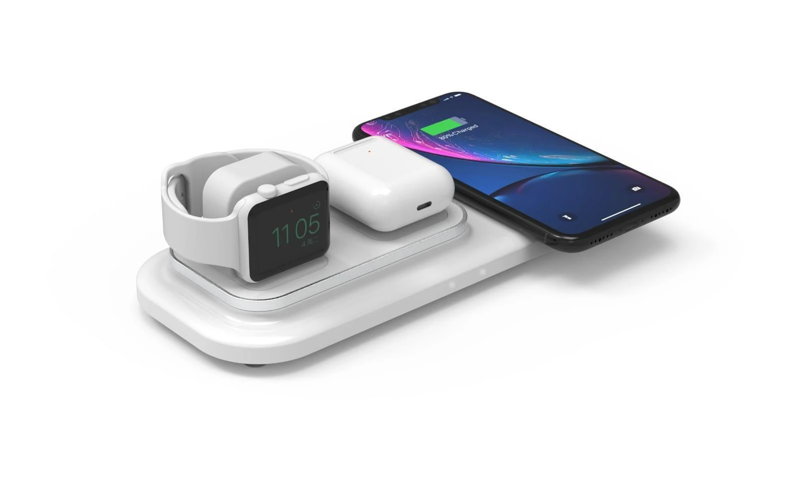 Monarch Wireless charging pad with watch stand