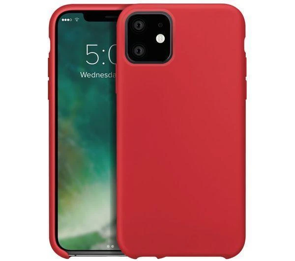 IPHONE 12 12PRO 6.1 SILICON CASE RED