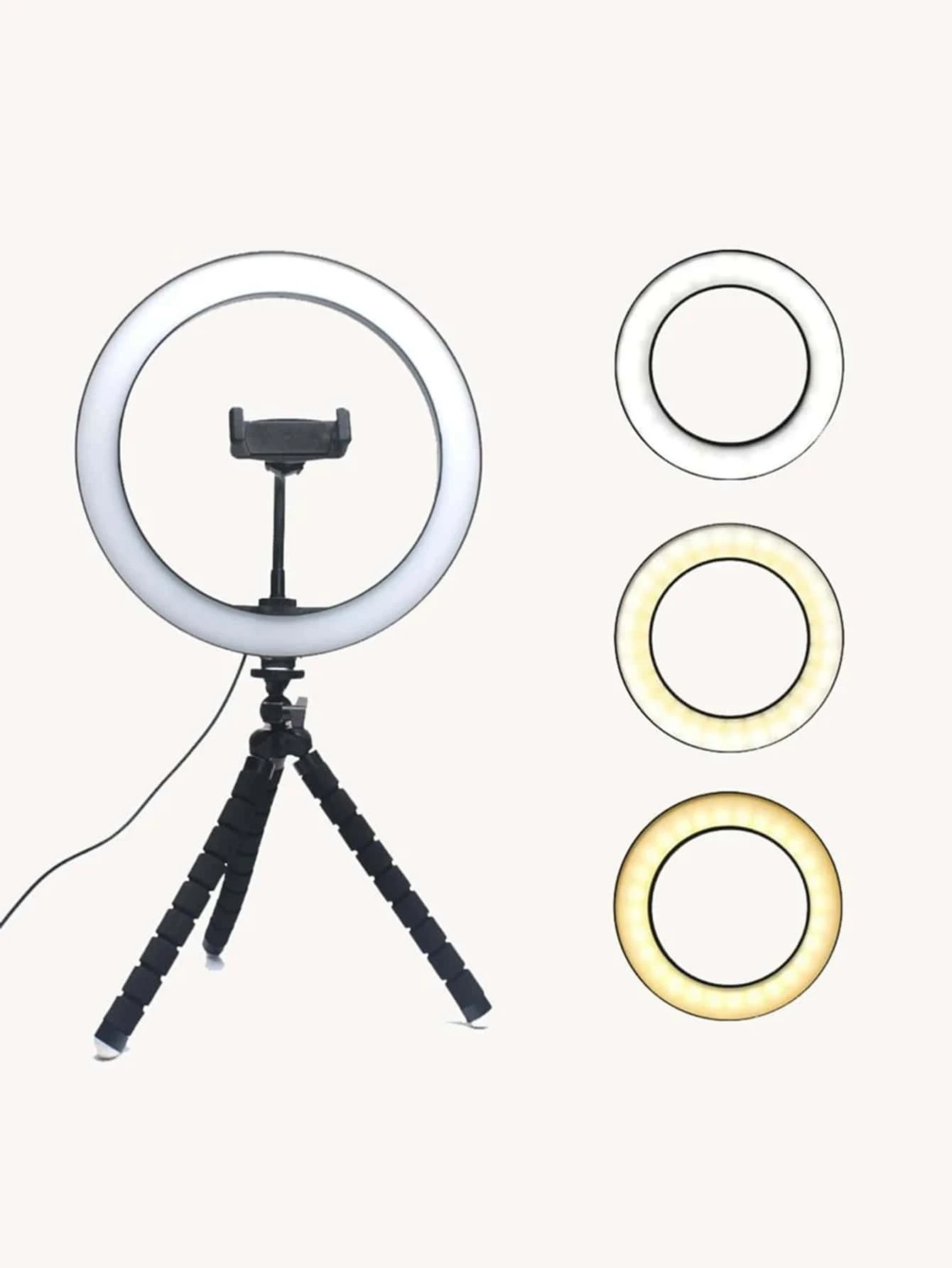  8 INCH RING LIGHT WITH TRIPOD selfie