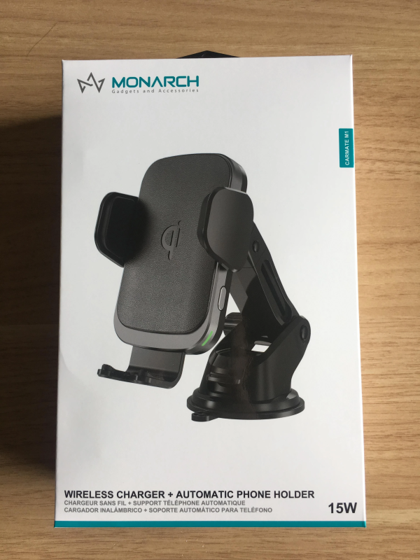 MONARCH CARMATE M1 CAR HOLDER WIRELESS CHARGER
