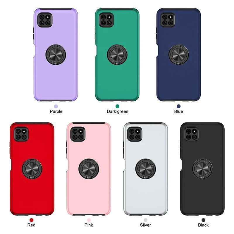 SAMSUNG A12 RING CASE MIX COLOR