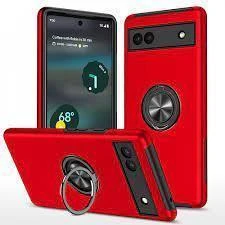 PIXEL 6A RING CASE RED