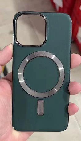IPHONE 13 CHROME CASE GREEN WITH IC