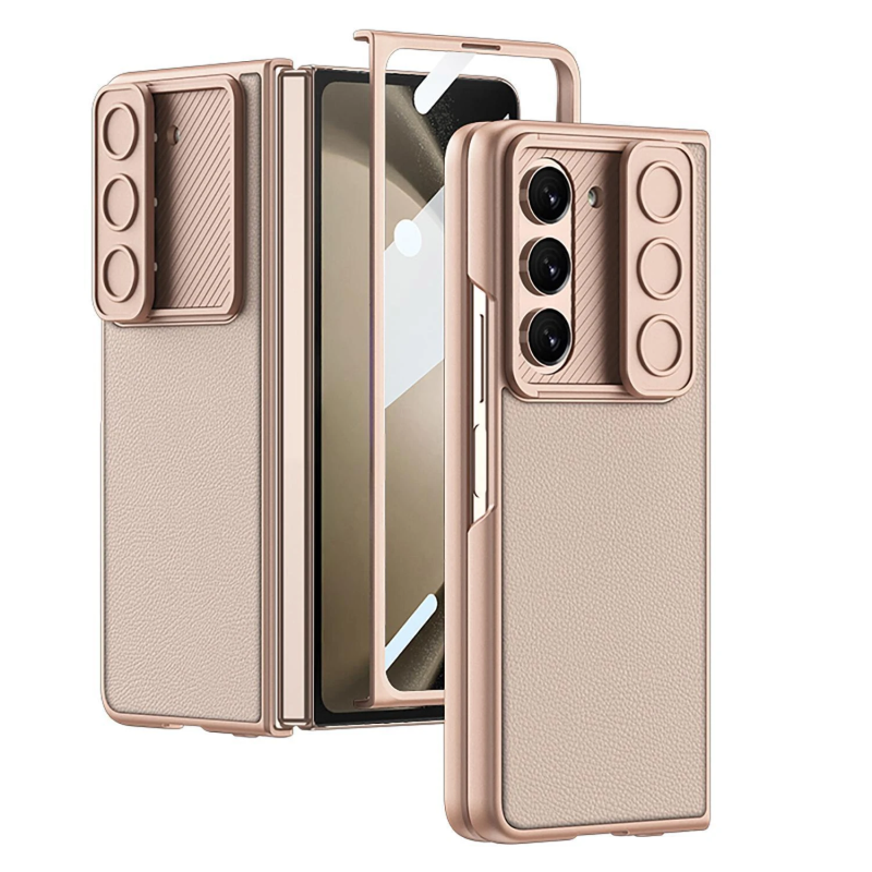 SAMSUNG Z FOLD 5 CASE ROSE WITH CAMERA PROTECTION