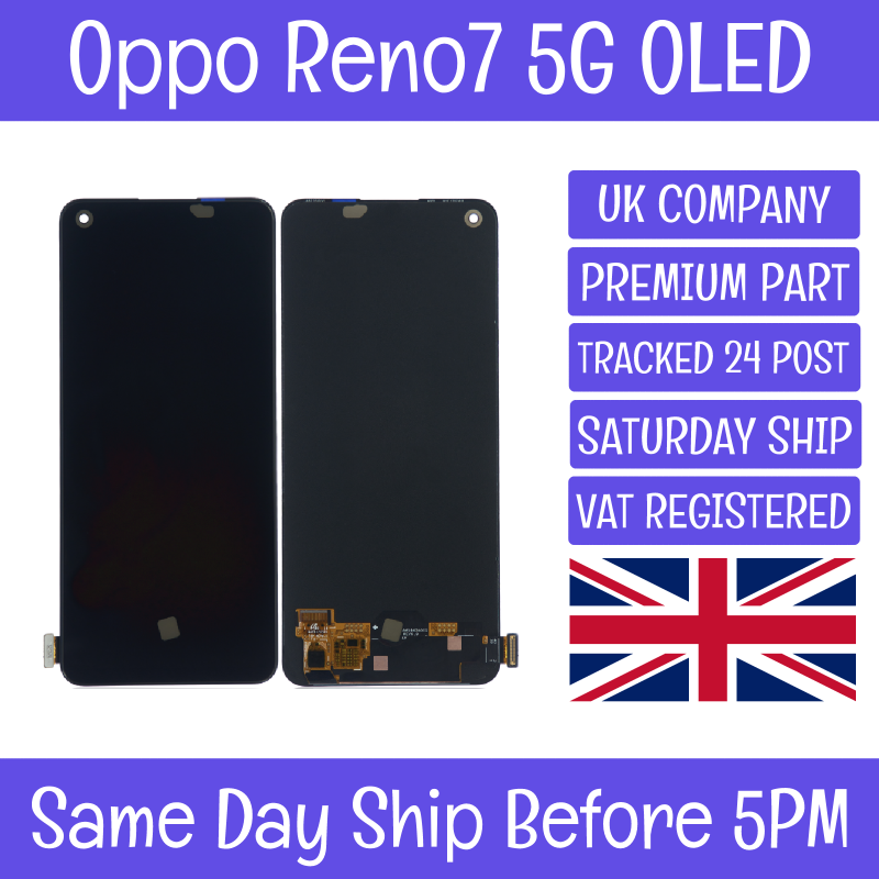 OPPO RENO 7 5g OLED LCD BLACK