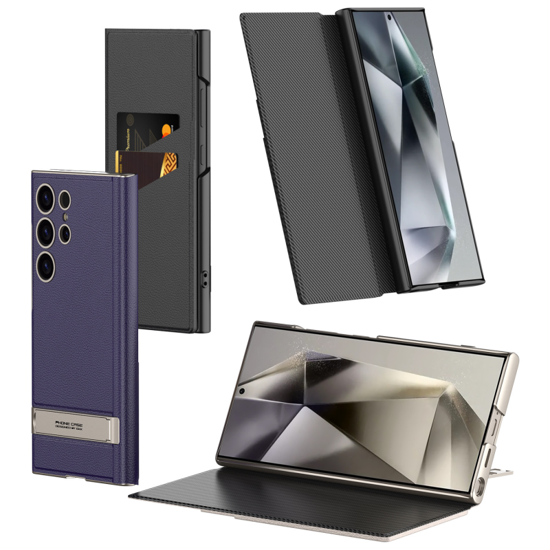 SAMSUNG S24 ULTRA BOOK CASE PREMIUM BLACK