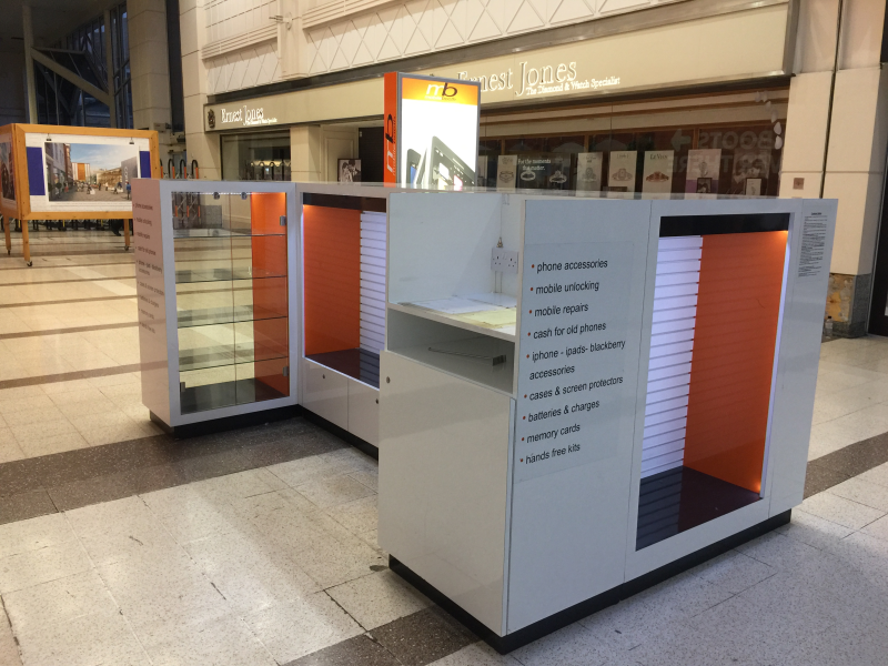 KIOSK DISPLAY STAND