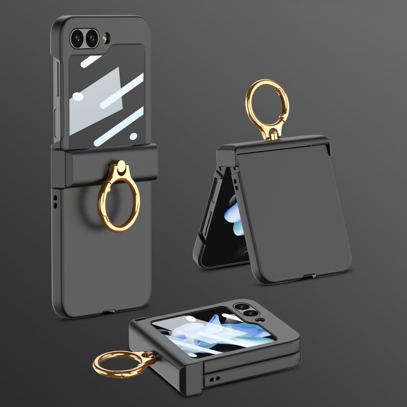 SAMSUNG Z FLIP 6 RING CASE BLACK