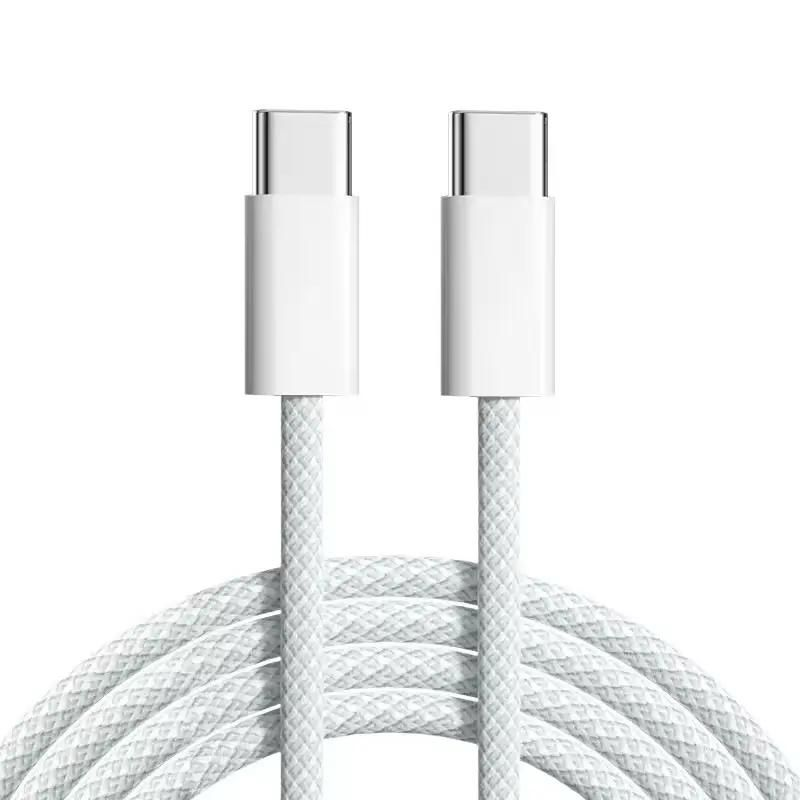M8 CABLE C TO C BRAIDED WHITE 60 watt B Series