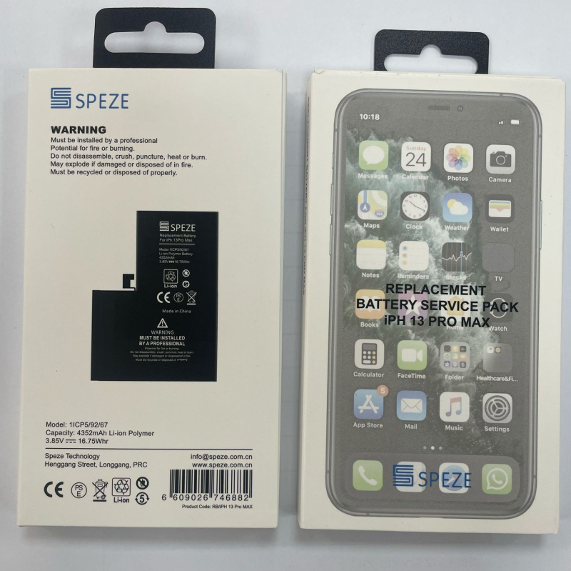 SPEZE IPHONE 13 PRO MAX BATTERY NO POP