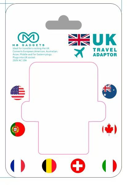 M8 UK TOURIST ADAPTOR 13A