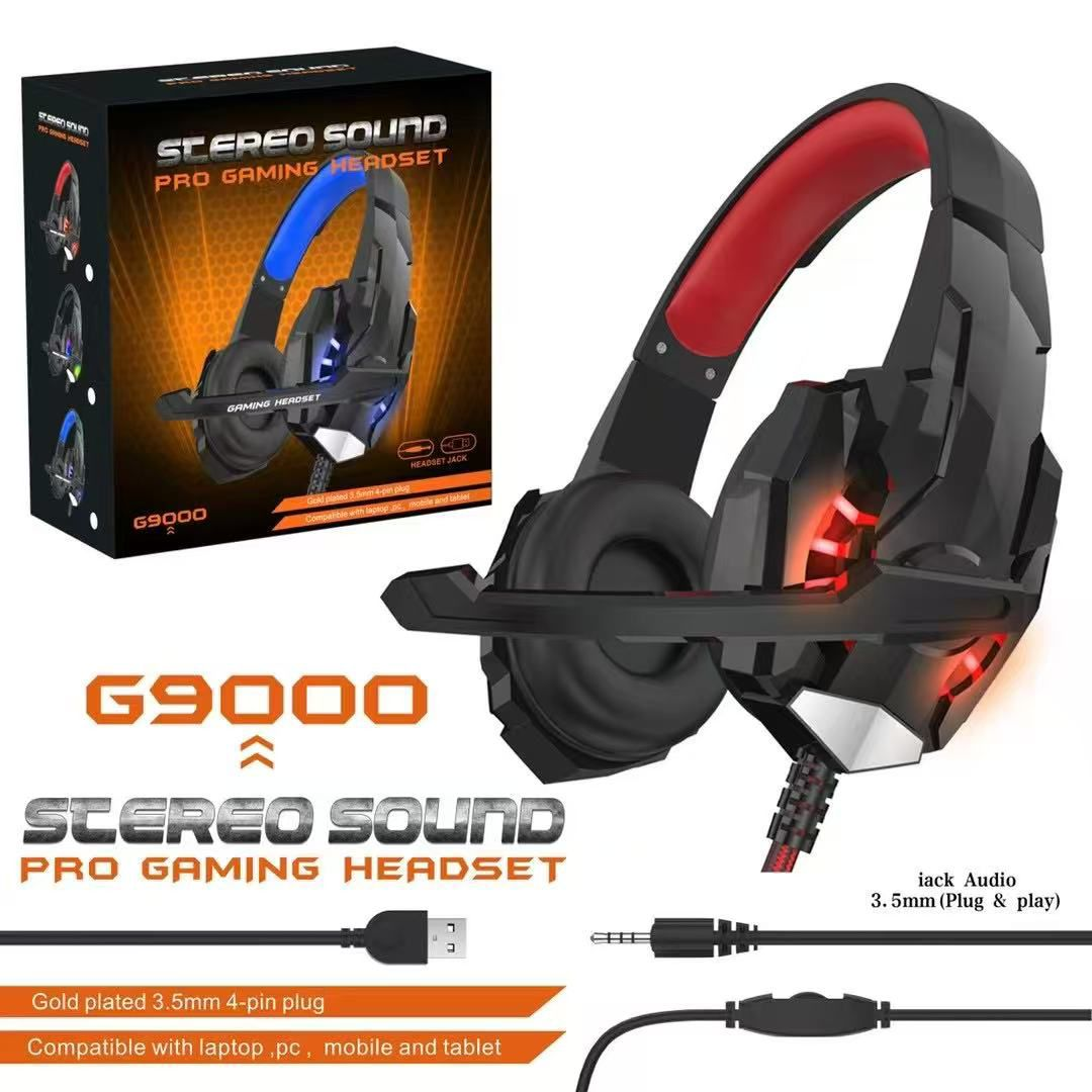 G9000 GAMING HEADPHONES RED G9000 GAMING HEADPHONES RED