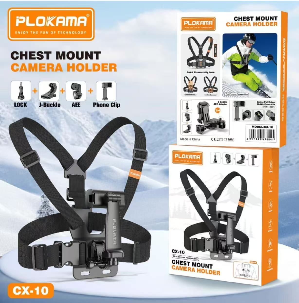 CHEST MOUNT CAMERA HOLDER CX10 CHEST MOUNT CAMERA HOLDER CX10