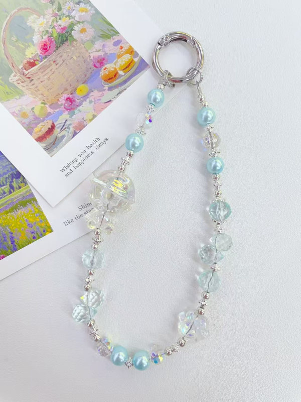 GREEN PEARL STRINGS SMALL