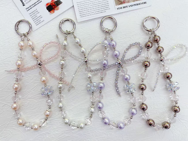 PURPLE PEARL STRINGS SMALL