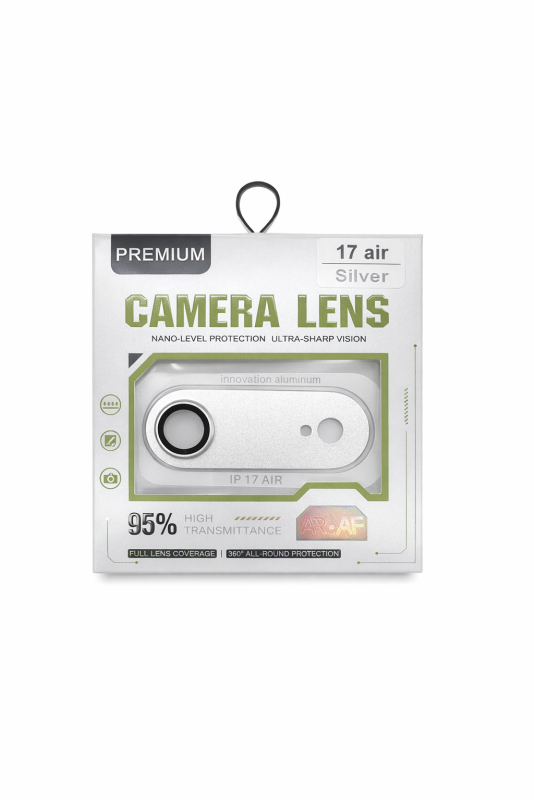 IPHONE 17 AIR BACK CAMERA TEMPERED SILVER