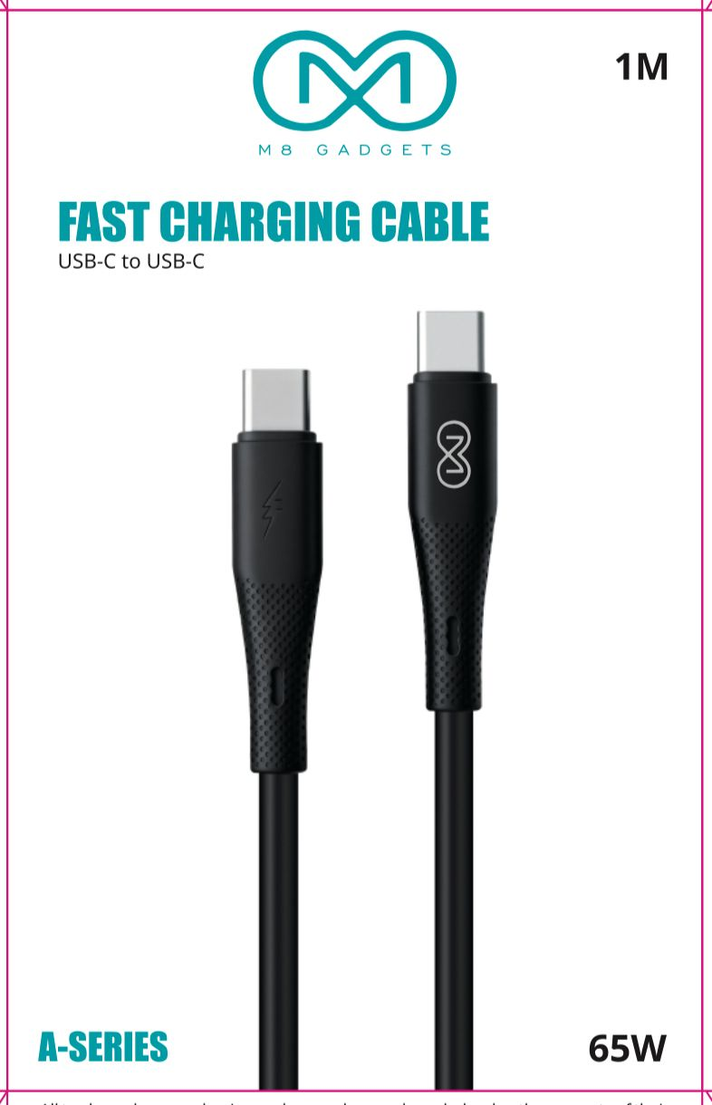 M8 A SERIES C TO C CABLE BLACK