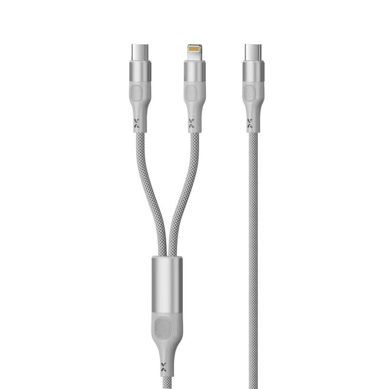 M8 B SERIES 2IN1 CABLE GREY