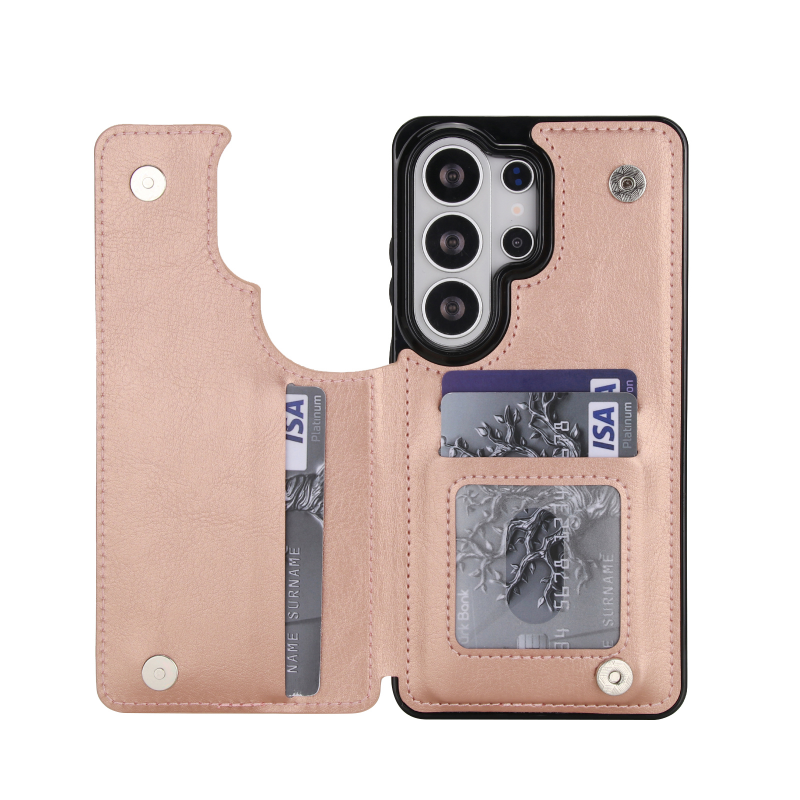 SAMSUNG S26 ULTRA CARD SLOT HARD CASE ROSE