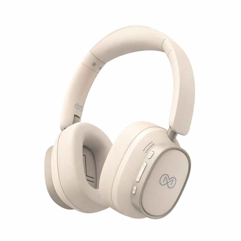 M8 B55 BLUETOOTH HEADPHONE WHITE
