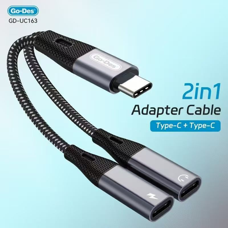 UC 163 2in1 TYPE C ADAPTER CABLE