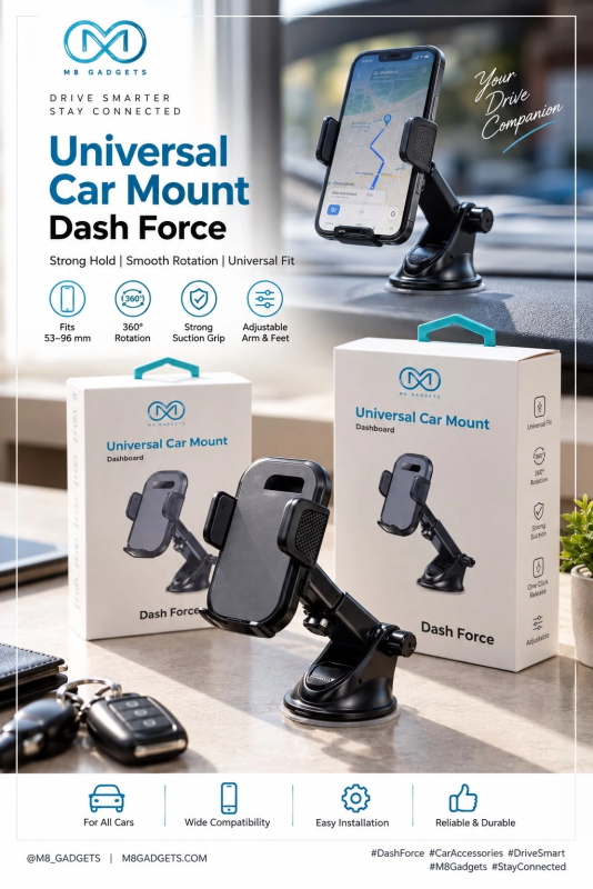 M8 CAR HOLDER DASH FORCE