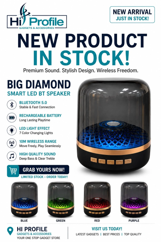 BLUETTOTH GLASS SPEAKER 5