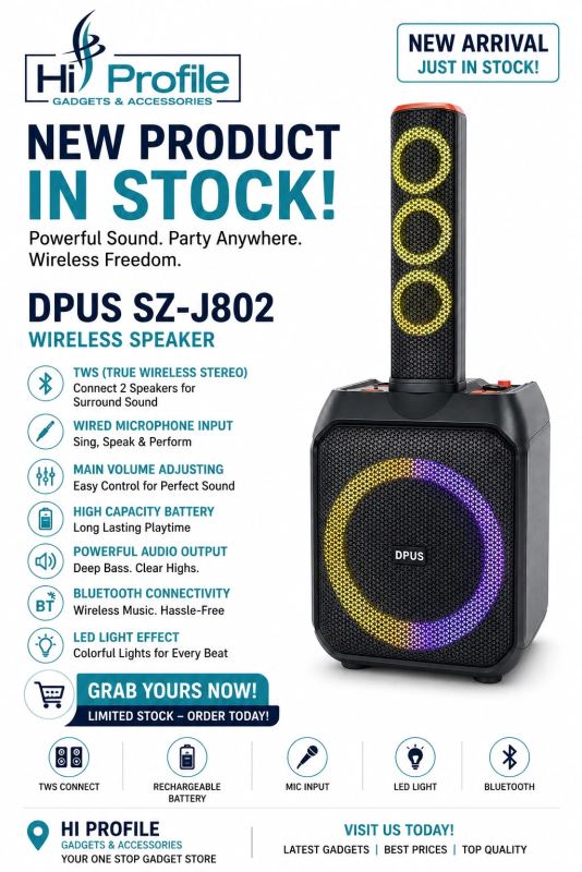 BLUETOOTH SZ J802 J801 SPEAKER