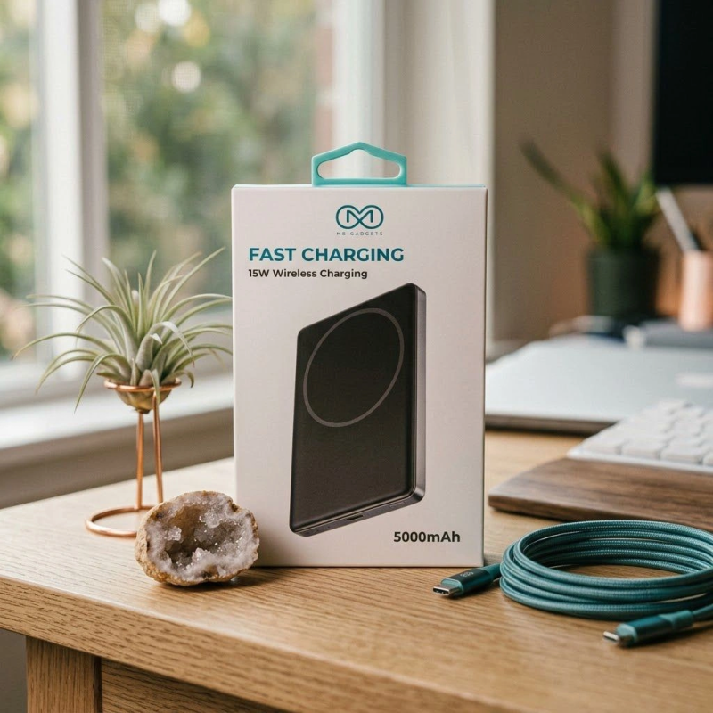 M8 CX-15 WIRELESS POWERBANK 5000mAh