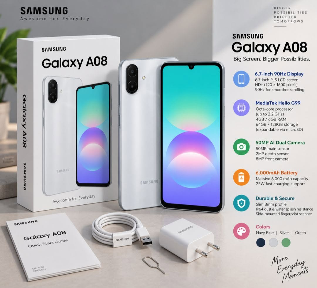 SAMSUNG A08  64GB 