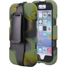 SAMSUNG S4 BUILDER HARDCASE WITH BELT ARMY GREEN