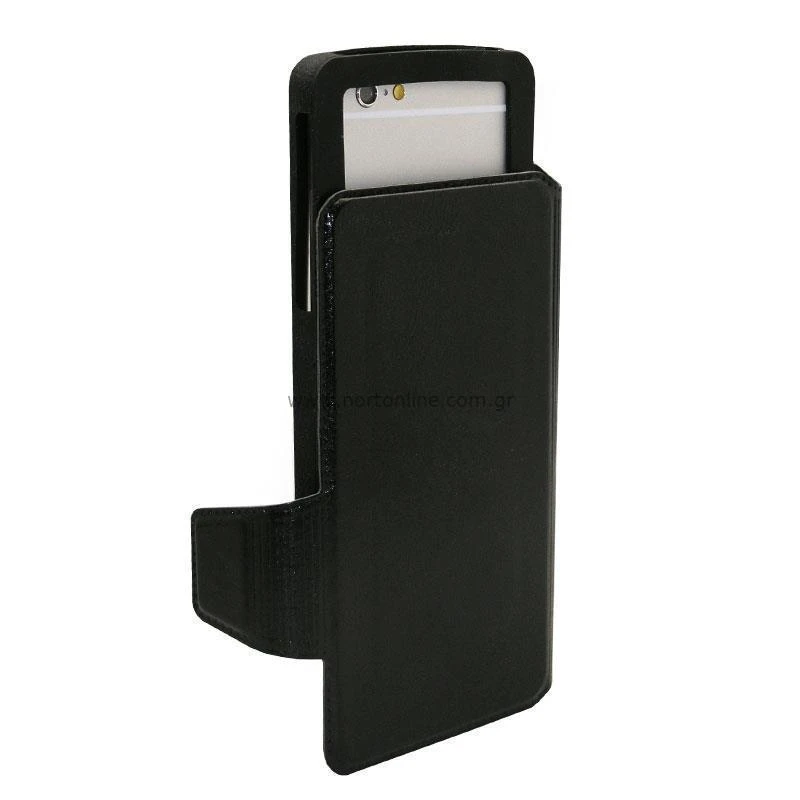 UNIVERSAL BOOK CASE FOR PHONE BLACK SMALL SIZE