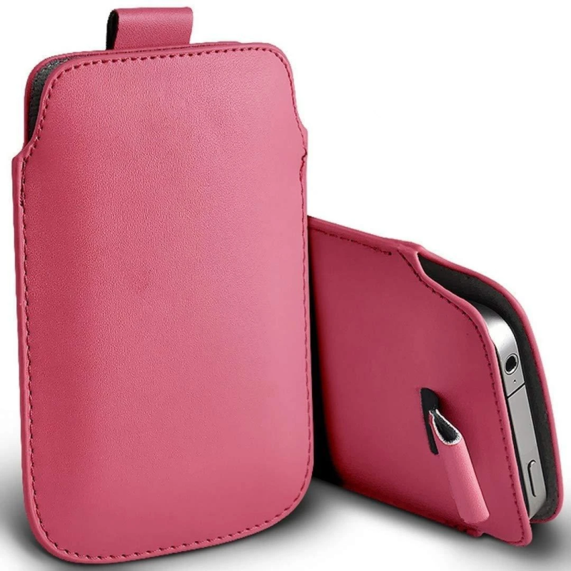 KINDLE4 PULL UP POUCH PINK
