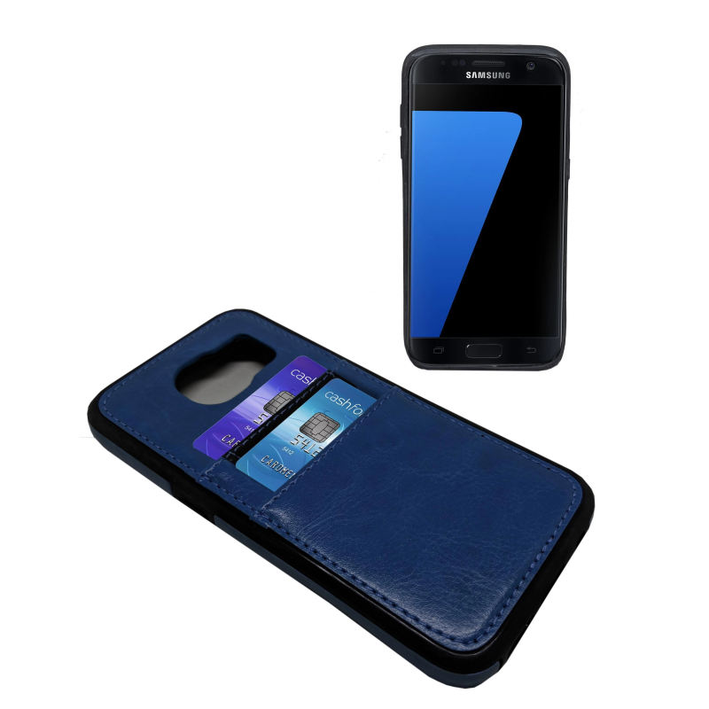 SAMSUNG S7 POCKET HARD CASE DARK BLUE